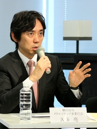 クリエイティブ事業局長の大多亮氏