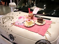 ワイパーもデコられているが、もちろん防水対応