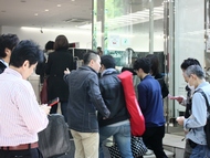 混乱もなくスムーズに入店