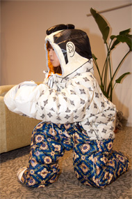 【当選 美品】サントリー 暴れん坊将軍 上様 リバーシブル ダウンベスト L 当選 美品】サントリー 暴れん坊将軍 上様 リバーシブル ダウン