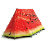 【絶版品レア】FIELDCANDY スイカ柄テント What a melon!? なんだこの巨大スイカ……と思ったらテントでした | ねとらぼ