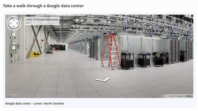 Google、巨大データセンター内部を公開　でも変なモノが映っていると話題