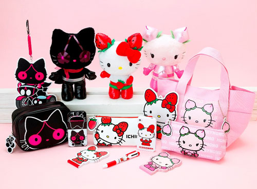 ♡キティ♡サンリオ♡ハニーモモ&イチゴマン&ダークグレープマン アクリルスタンド バラ♡サンリオ♡キティ ハニーモモ&イチゴマン&ダークグレープ