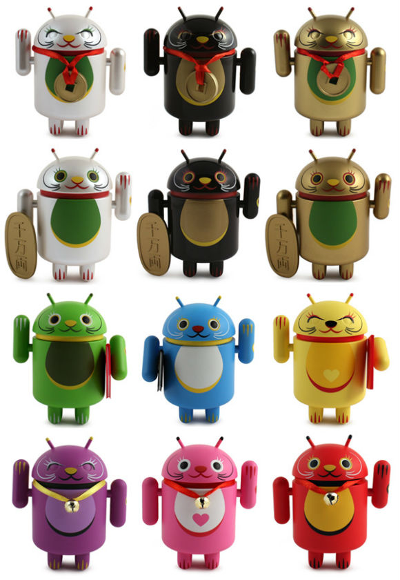 ドロイド君フィギュア　新品　20個セット ドロイド君フィギュア Android Robot フィギュア mini
