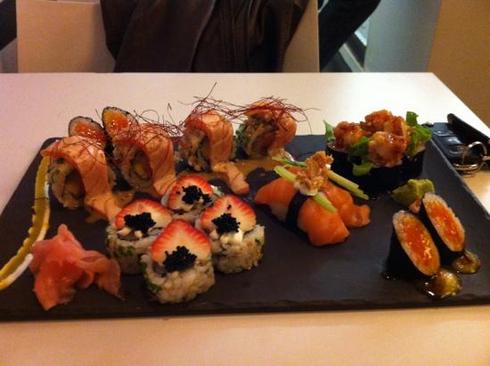 イチゴ寿司