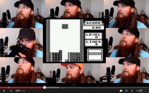 テトリスの曲を再現