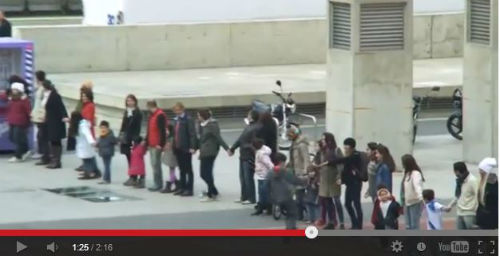 Milkaの自販機プロモーション