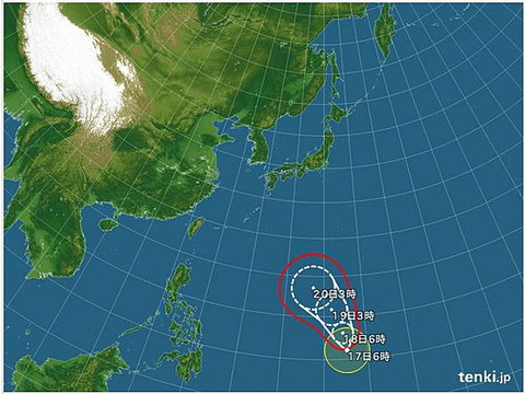 台風27号
