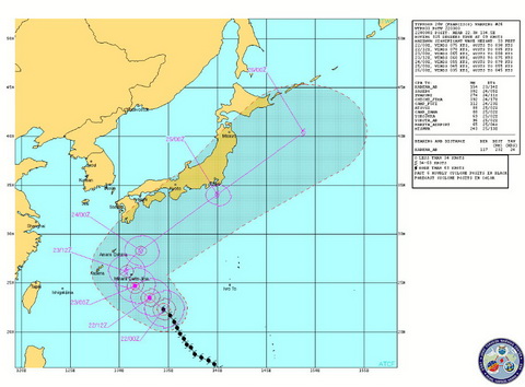 台風27号
