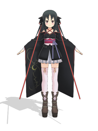 アニメ「機巧少女は傷つかない」夜々ちゃんの公式MMDモデル