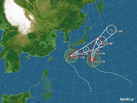 台風27号