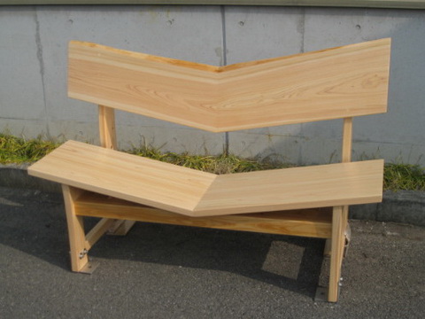 らぶらぶベンチ