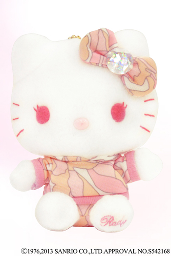 画像（Hello Kittyキーホルダーチェーン付きぬいぐるみ）