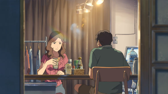 孝雄の母・怜美と兄・翔太　(c)Makoto Shinkai / CoMix Wave Films