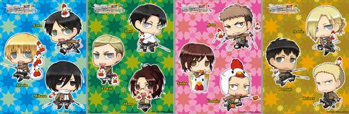 ローソンで「進撃の巨人」キャンペーンが8月展開 浴衣姿の