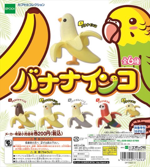 インコ好き必見!? バナナインコの続編「キノコインコ」がキテる