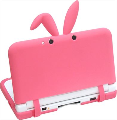 ニンテンドー3DS LL」にウサギの耳がついちゃうカバーがカワイイ