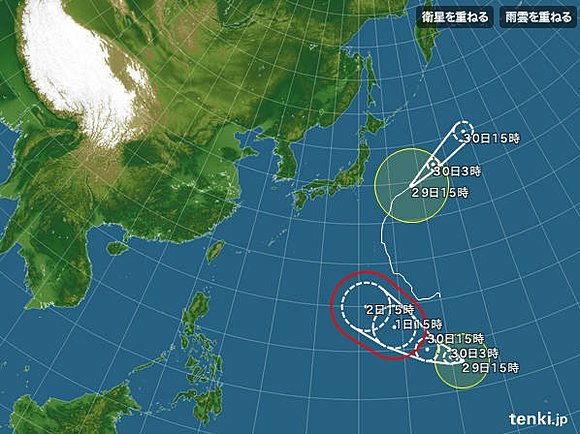 台風18号
