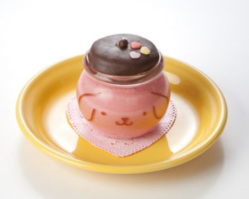 待望のマカロンちゃん登場！ ポムポムプリンカフェ原宿店から