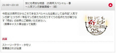 世にも奇妙な物語