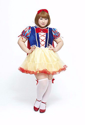 マシュマロ女子コスプレ