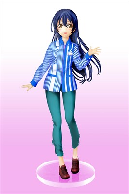 ラブライブ　園田海未　ローソン 園田海未 フルグラフィックTシャツ（LAWSON Ver.）【S