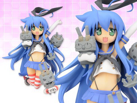 らき☆すた×艦これ」コラボイラストがフィギュア化、第1弾は島風