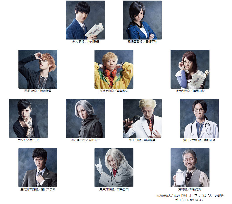 再現度が本気過ぎてヤバイ！　人気漫画「東京喰種」舞台のキャラクタービジュアル公開