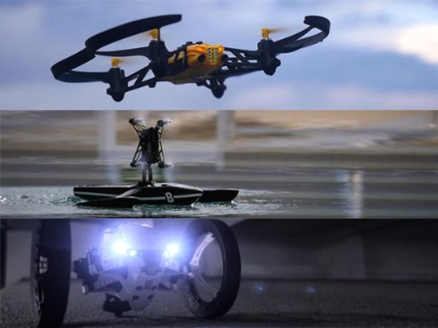自宅やサバゲーでも大活躍しそう！ Parrot小型ドローン第2世代は