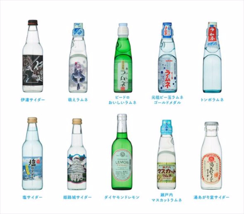 夏休み！ガラスびん×地サイダー＆地ラムネin 銭湯2015