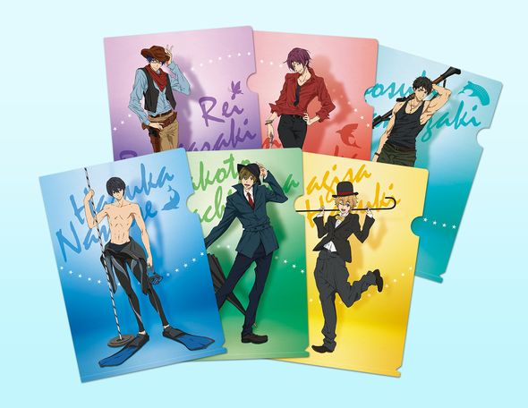 Free! ハイスピード ポスター カレンダー 11点 学ラン姿の七瀬遙たち！ 「映画ハイ☆スピード！―Free! Starting