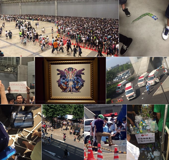 「モンスト」イベント混乱でミクシィ謝罪　来場5万人に対して警備誘導スタッフ50人　2万人が入場できず