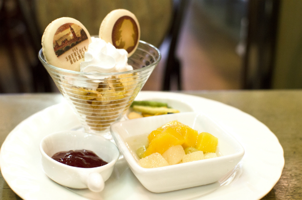 「ホームズ・アフタヌーンティー・セット」（900円）