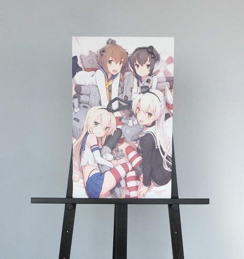 キャンバスアート　艦隊これくしょん 艦これ 風の駆逐艦娘 Amazon.co.jp: [e組限定]キャンバスARTS 艦隊これくしょん