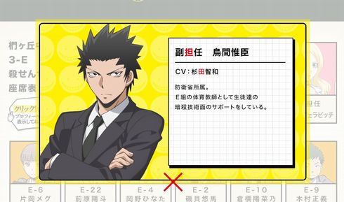 暗殺教室」から烏間先生（♂）のおっぱいならぬ「胸板マウス