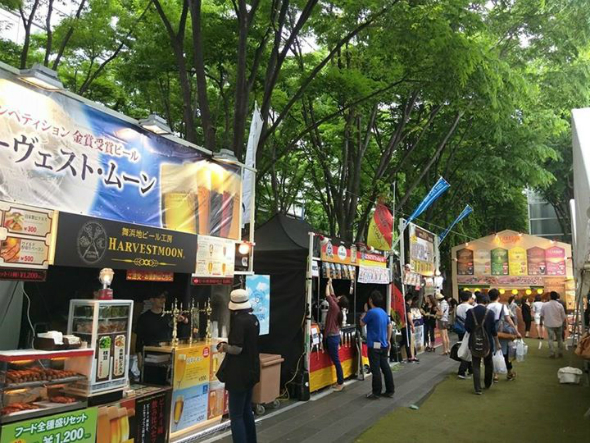 前回のビール祭りはこんな感じ