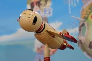 【セール】 福袋 の通販 こけしが飛行機にトランスフォーム！ 鳴子こけし職人が作った 立体・オブジェ