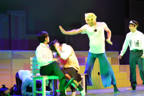 楽しそうなアマンダさん（磯貝龍虎）