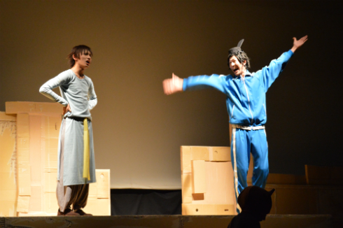 イケメンな小野妹子（橋本祥平、写真＝左）と相変わらず自由な聖徳太子（西山丈也、写真＝右）