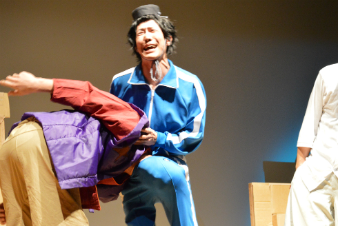 顔が浮き出ておばけより怖い阿部さんの図