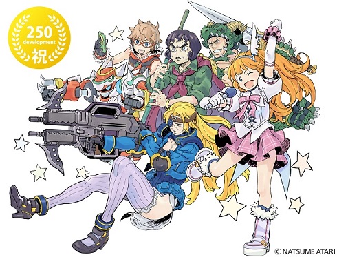 東方見文録、アイドル八犬伝、ワイルドガンズ…… ナツメアタリが