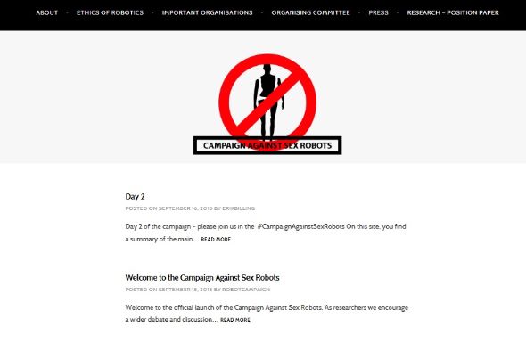 セックスロボット反対キャンペーン