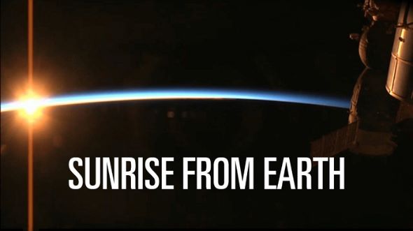 SUNRISE FROM EARTH