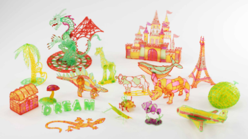 3Dドリームアーツペンで作った作品