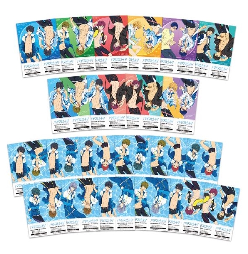 希少✨ Free！ ハイスピード 映画 劇場版 前売り チケット 半券 バラ売可 チケットホルダー付ペアチケット：Ticket | 「映画 ハイ