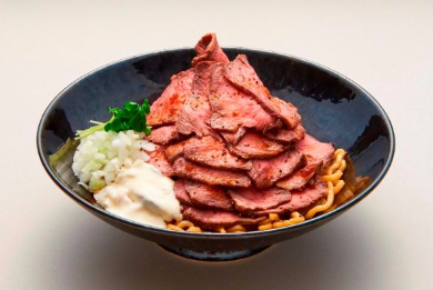 ローストビーフ油そば