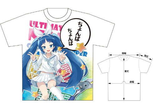 「ニパ子」フルグラフィックTシャツ
