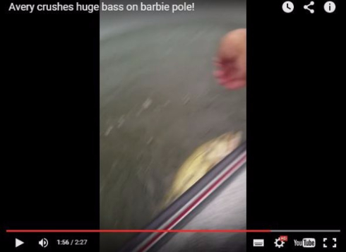 バービー釣り竿