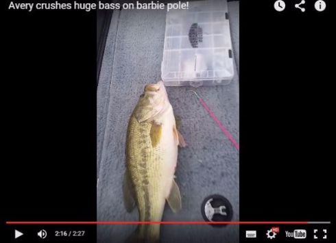 バービー釣り竿