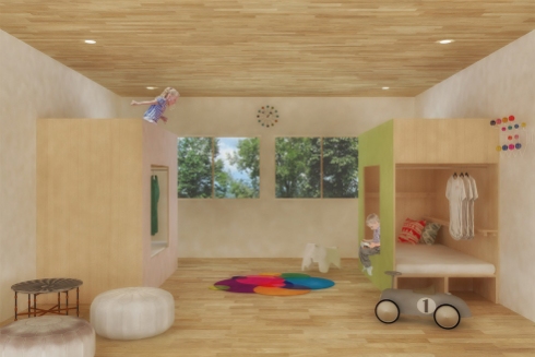 1.5畳のこども小屋